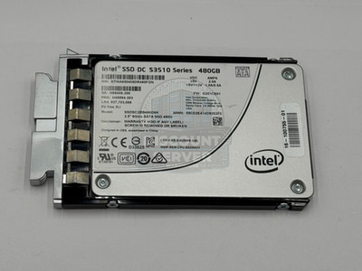 Intel 480GB SSD SATA 6G MLC 2.5in S3510 SSDSC2BB480G6K w/ Tray Grade A