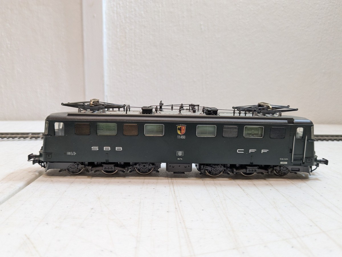 Roco 4195 - SBB Ae 6/6 #11450 Electric Locomotive - HO Scale | eBay