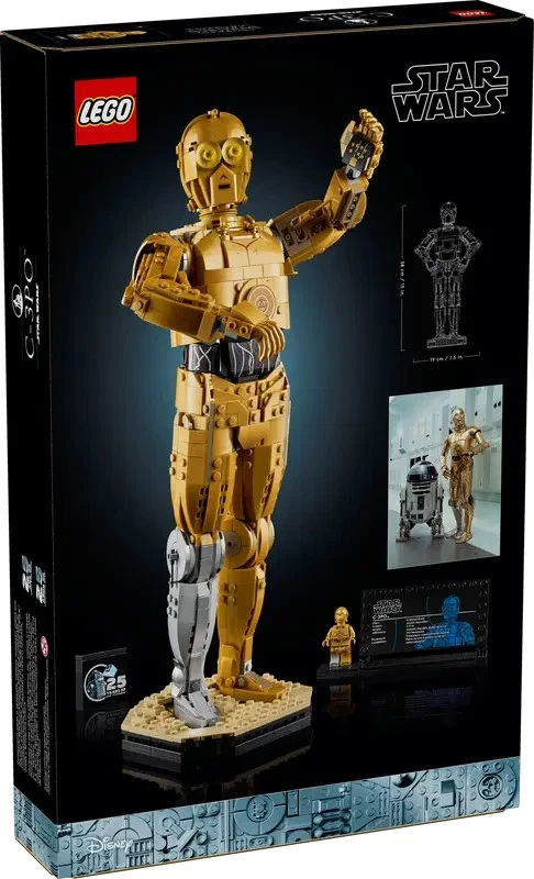 LEGO 75398 Star Wars Buildable C-3PO - 25th Anniversary series -Brand New Sealed - Image 2 of 4