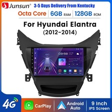 6128g Carplay Android15 Car Stereo Radio Gps Navi For Hyundai Elantra 2012-2014