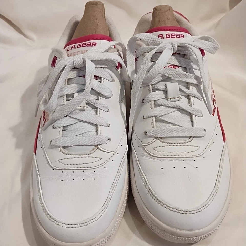 Zapatilla deportiva para mujer Skechers L.A. Gear Gear Gear Slammer talla 7,5 Foto 3 de 4