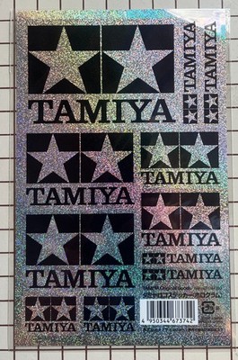 Tamiya RC Logo Hologram Sticker Set # 67374