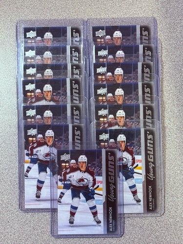 Alex Newhook #461 2021 Upper Deck card