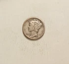 1919-S Mercury Silver Dime grades FN/Btr, For the Date Collector.