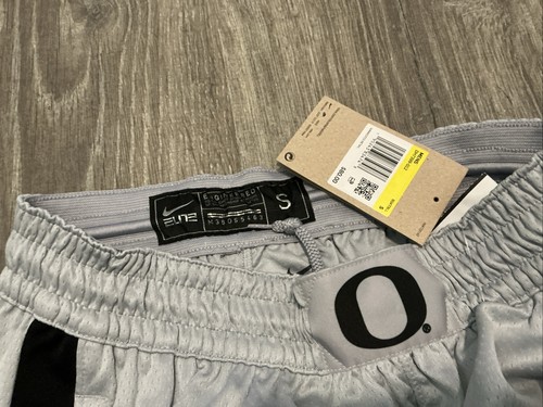 Nike Oregon Ducks Dri-Fit Shorts Gray/Black Men’s Size: Small Basketball - Picture 3 of 4