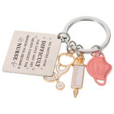 Theme Keychain Graduation Nurse Women Appreciation Christmas