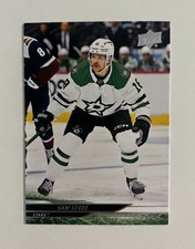 2024-25 Upper Deck Series 2 Sam Steel #302 Dallas Stars Hockey Card NHL Base Set