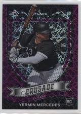 2021 Panini Chronicles Crusade Purple Velocity Prizm Yermin Mercedes #16 fm0