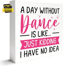 Dancing Gifts for Women Girls, Dancer Dancing Decorations for Bedroom Home Room,