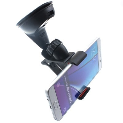 For Phone 16/17/Pro/Max/Air - Car Mount Dash Windshield Holder Cradle Swivel