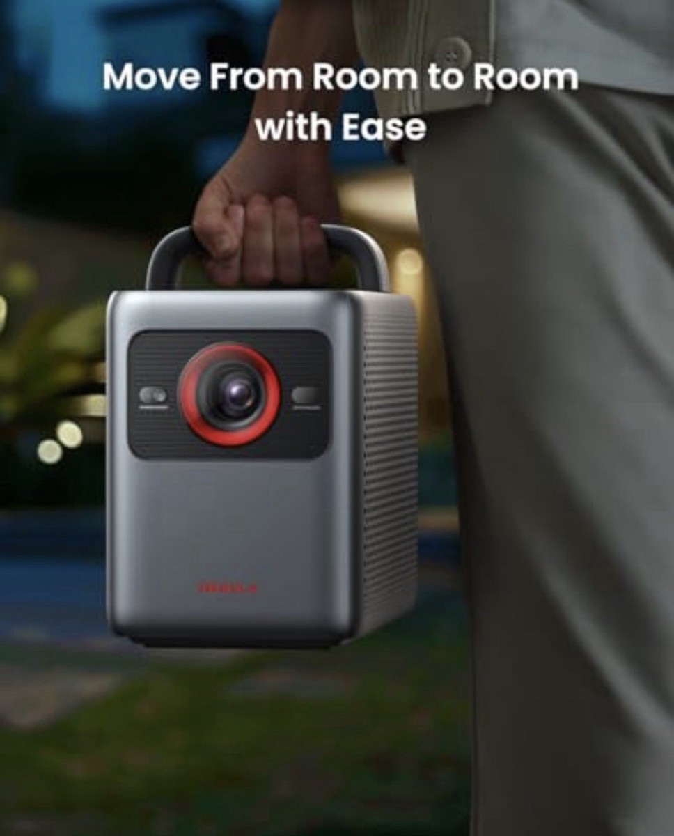 Nebula Cosmos Laser 4K 2200 Lumens Android TV Laser Projector