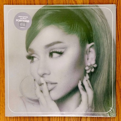 COKE BOTTLE CLEAR VINYL---- ARIANA GRANDE Positions LP RECORD pov