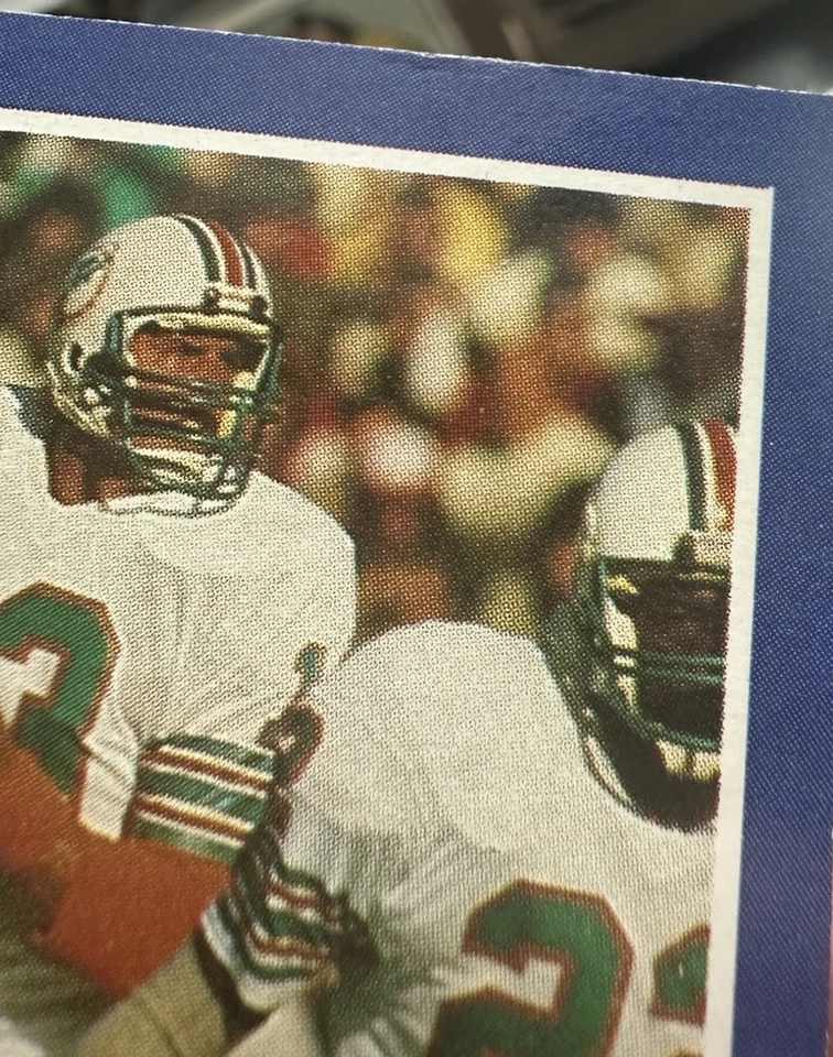 Dan Marino 1984 Topps NFL Star Set Rookie RC #3 Miami Dolphins casi nuevo Foto 3 de 4