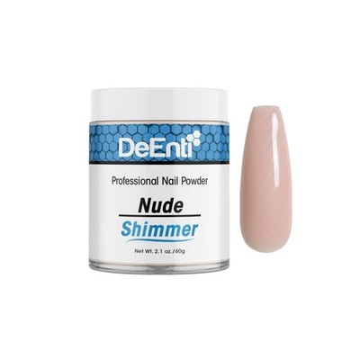 AcrylicNailShimmer Powder2oz Nude|Professional Grade, Bubble-Free Acrylic Powder