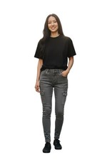 Spanx Cargo Jeggings Gray Skinny Pull On Pants Women’s Size S Pockets