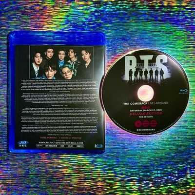BTS THE COMEBACK LIVE ARIRANG 2026 DELUXE EDITION BLU-RAY + THE