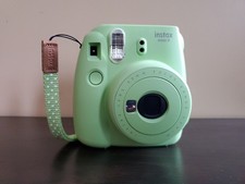 Fujifilm Instax Mini 9 Instant Camera - Light Green Works, NO FILM