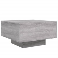 Couchtisch Grau Sonoma 55X55X31 Cm Spanplatte Sofatisch Kaffeetisch