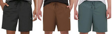 Quicksilver Men's Comfort Waistband Zipper pockets Pull-On Short