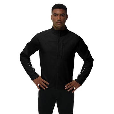 Men's Winter Cycling Jacket Windproof Waterproof Soft Shell With Reflective 6R7O
