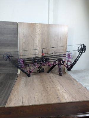 PSE Archery Stinger Extreme Hunting Compound Bow Pink Camo 