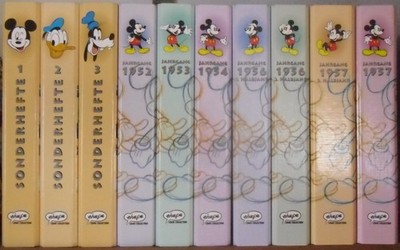 Micky Maus Reprint Kassetten 1952/53/54/56/57, Sonderhefte 1 bis 3