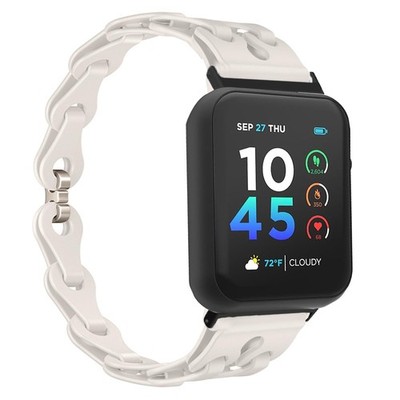 Compatible with ITOUCH AIR 5 Bands, 20mm, 22mm, 24mm size band, Beige 