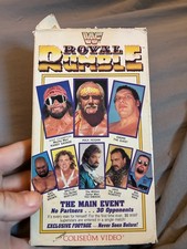 Royal Rumble VHS Wrestling WWF/WCW Coliseum Video Hulk Hogan Dino Bravo Andre