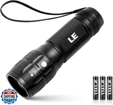 Lighting EVER LED Flashlights High Lumens, Small Flashlight, Waterproof, Adju