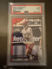 2022 Topps PLL Josh Byrne Red /10 PSA 9 - Chaos, Bandits, Lacrosse