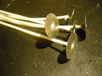 NATURAL LIGHT CO. Square Braided Cotton PRE-TABBED for votive jar tealight candles