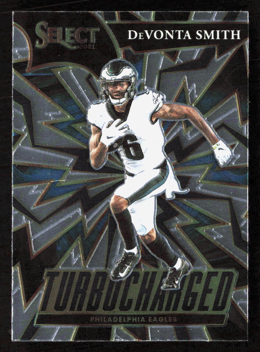 2021 Select DeVonta Smith #TUR-11 Turbocharged RC Philadelphia Eagles