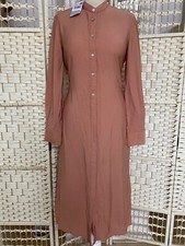 Mango Midi Shirt Dress Size 8,New,Long Sleeve,Cruise, Wedding, Races