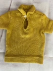 VINTAGE KEN Pak Shirt Olive Green Polo Shirt TM TAG BEAUTIFUL COND! 1962 MATTEL