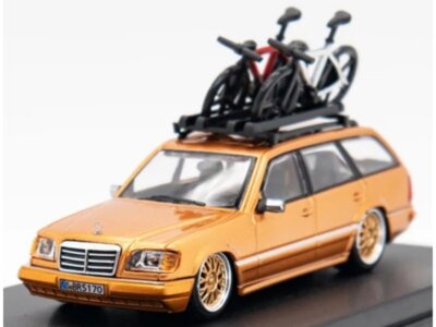 MB Mercedes Benz S 124  - LowRider -   - asian copper - Mortal 1:64