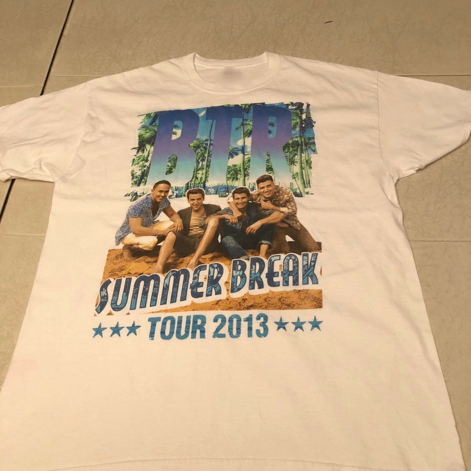 big time rush summer tour shirt