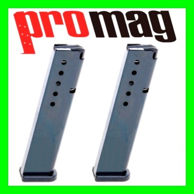 2 - Diamondback .380 10 Round Extended Magazine Black Steel 10rd by ProMag DIA03