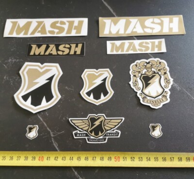    10 Aufkleber Sticker Cinelli MASH SF Original   Rahmen Fahrrad NEU  