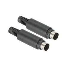 PATIKIL S-Video DIN Mini Male Socket 7 Pin Signal Transmission for TV, DVD Pl...