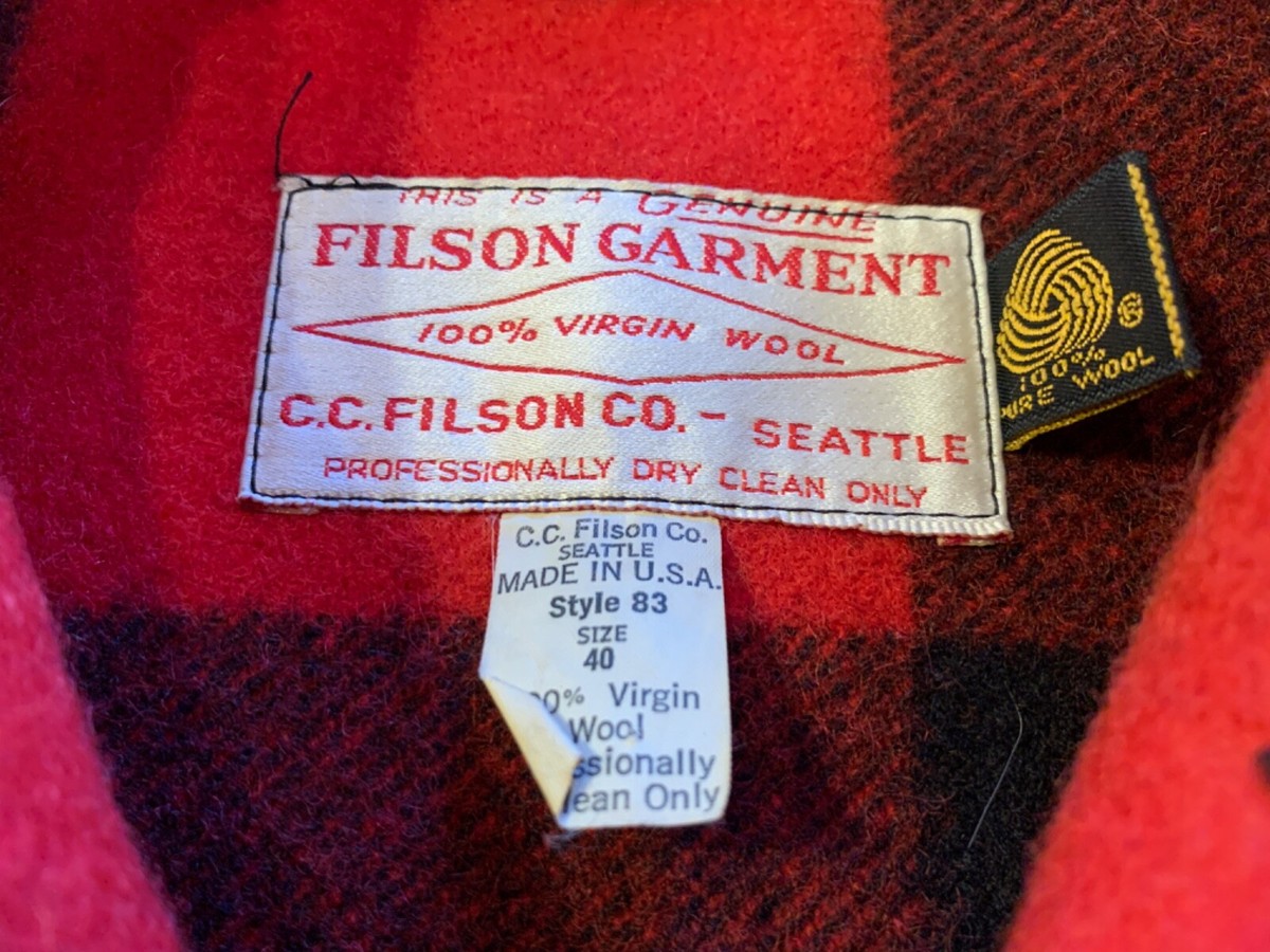 Filson Double Mackinaw Cruiser Sz 40 (M) | eBay