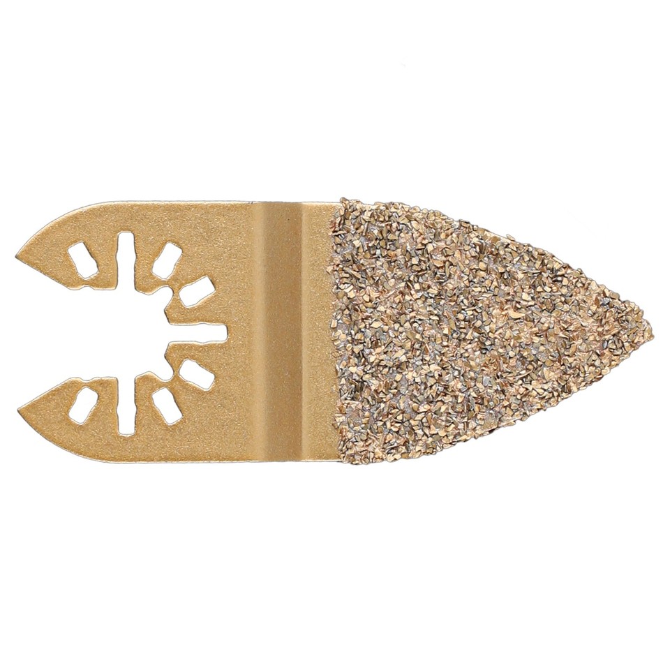 Triangle Carbide Blade for Sanding and Shaping in Small Spaces and