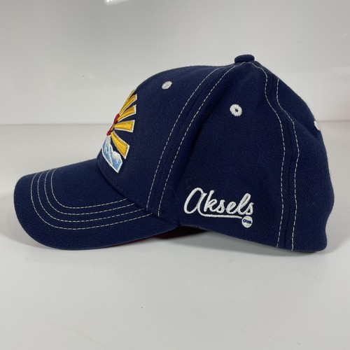 Colorado Aksels Blue OneFit Large X Large Baseball Cap Sun Mountain Logo - Picture 3 of 7