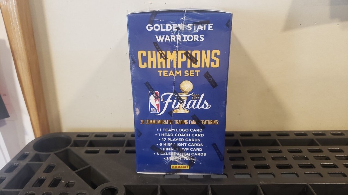 【518】NBAカード GoldenState Warriors 優勝記念BOX 2022 Panini Golden State Warriors NBA Champions Checklist