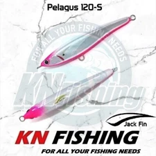 JACK FIN PELAGUS 120S Custom Italian Lures Handmade Limited Edition 120mm 36gr