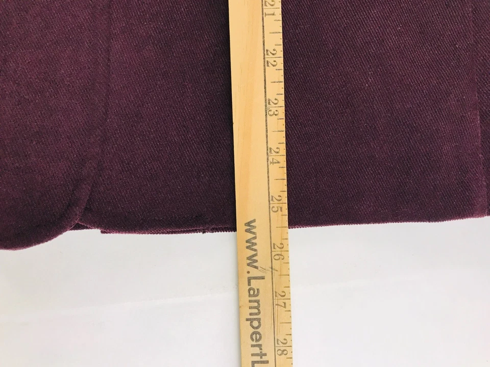 Blazer Bug de moda para mujer talla grande? Botones delanteros elásticos de pana púrpura Foto 4 de 4