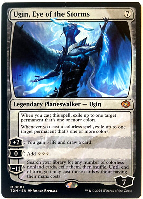 MTG Ugin, Eye of the Storms Tarkir: Dragonstorm 0001 NM | eBay