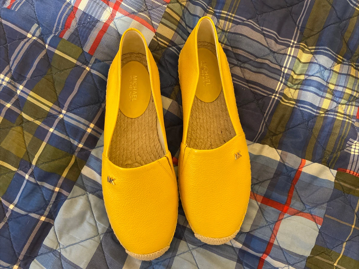 Michael kors slip 2025 on yellow