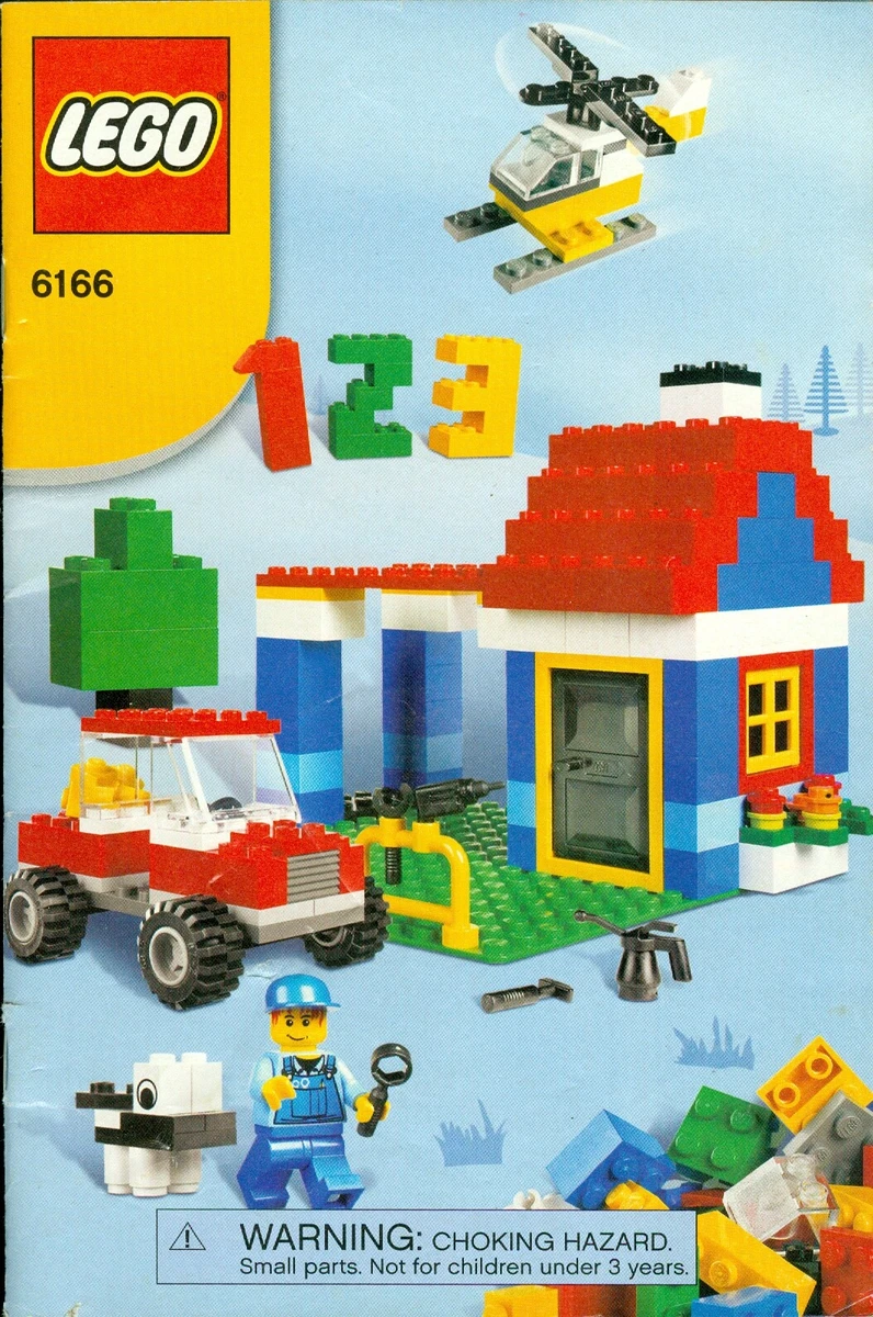 fordelagtige Sober Grav LEGO Creator: Basic Set - Large Brick Box Idea Book Instruction Manual 6166  | eBay