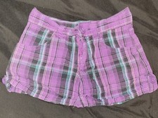 Girls Pinkhouse Plaid Shorts Size 5