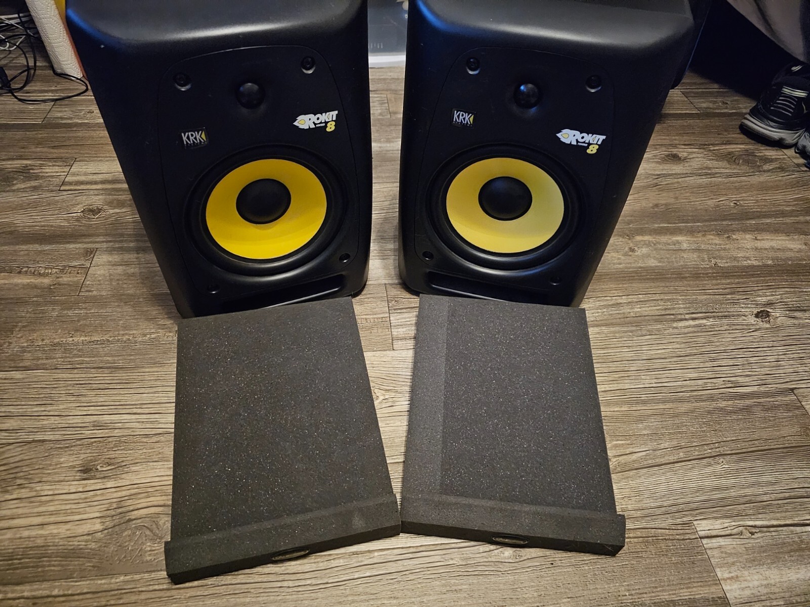 KRK Rokit 8 RP8 G2 (PAIR) 8” Powered Studio Monitor Speakers eBay